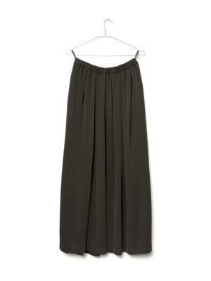 Long Olive Skirt