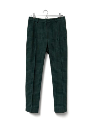 Cropped Check Pants