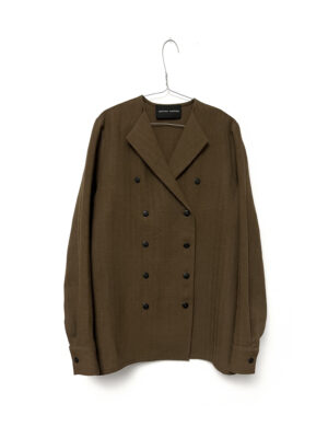 Double Breasted Linen Shirt